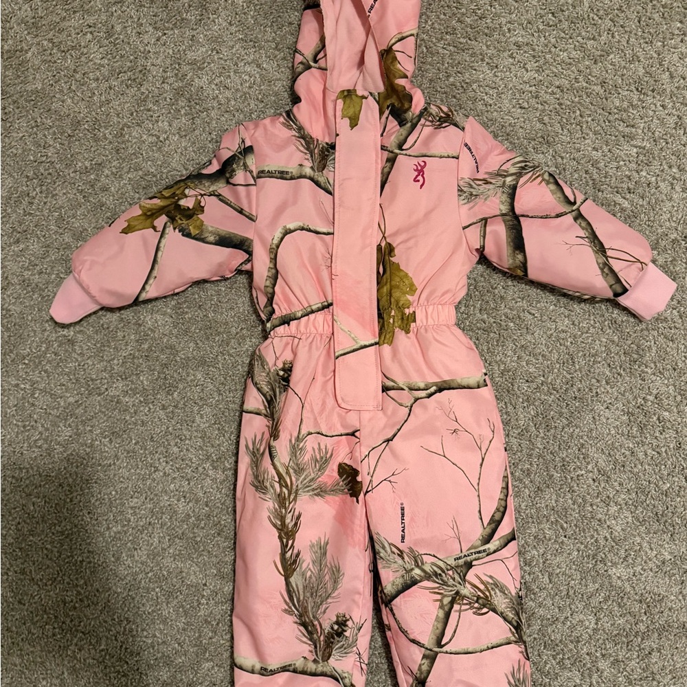 Browning Pink Camouflage Snowsuit